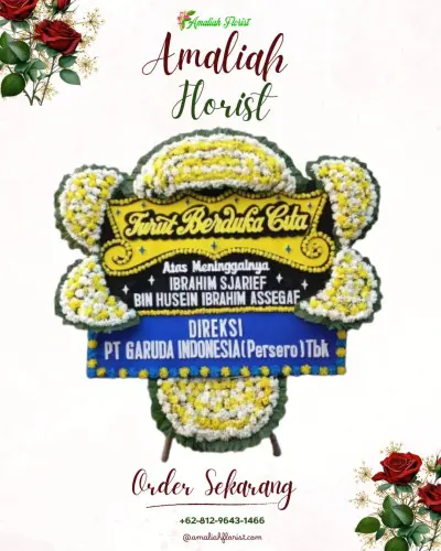 Papan Bunga Duka di Caturanom